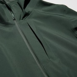 UNIQLO Парка BLOCKTECH, зеленый