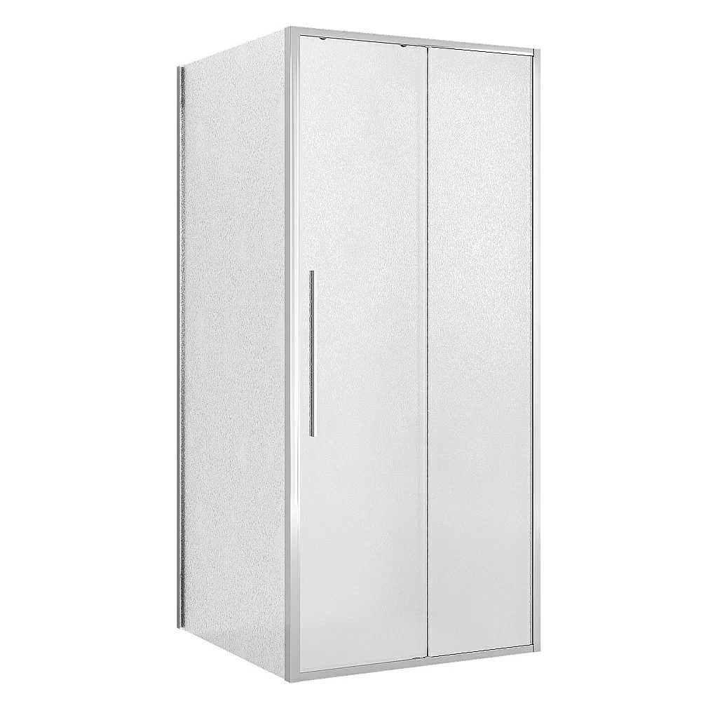 Душевой уголок Niagara Nova NG-65-9CH-CH80-34 90х80 стекло шиншилла/профиль хром