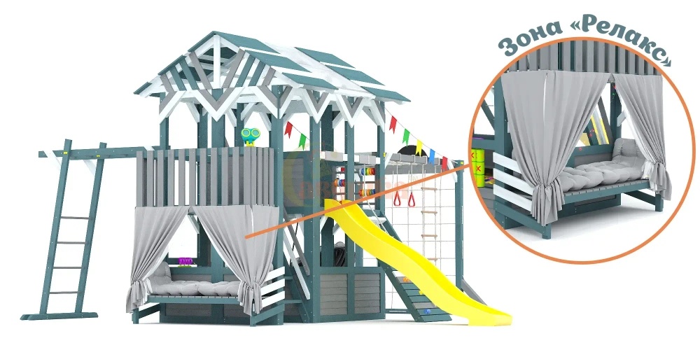 Детский игровой домик Савушка PlayHouse-3