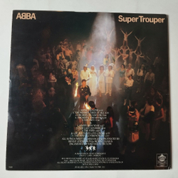 Винтажная виниловая пластинка LP ABBA Super Trouper (Швеция 1980) Happy New Year