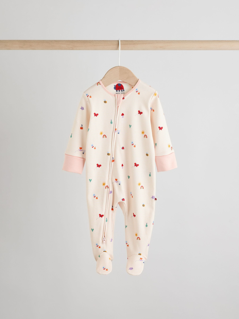 Комбинезон / Cлип для малышей Next AW2-293, 3 шт., Темно-синий, Молочный