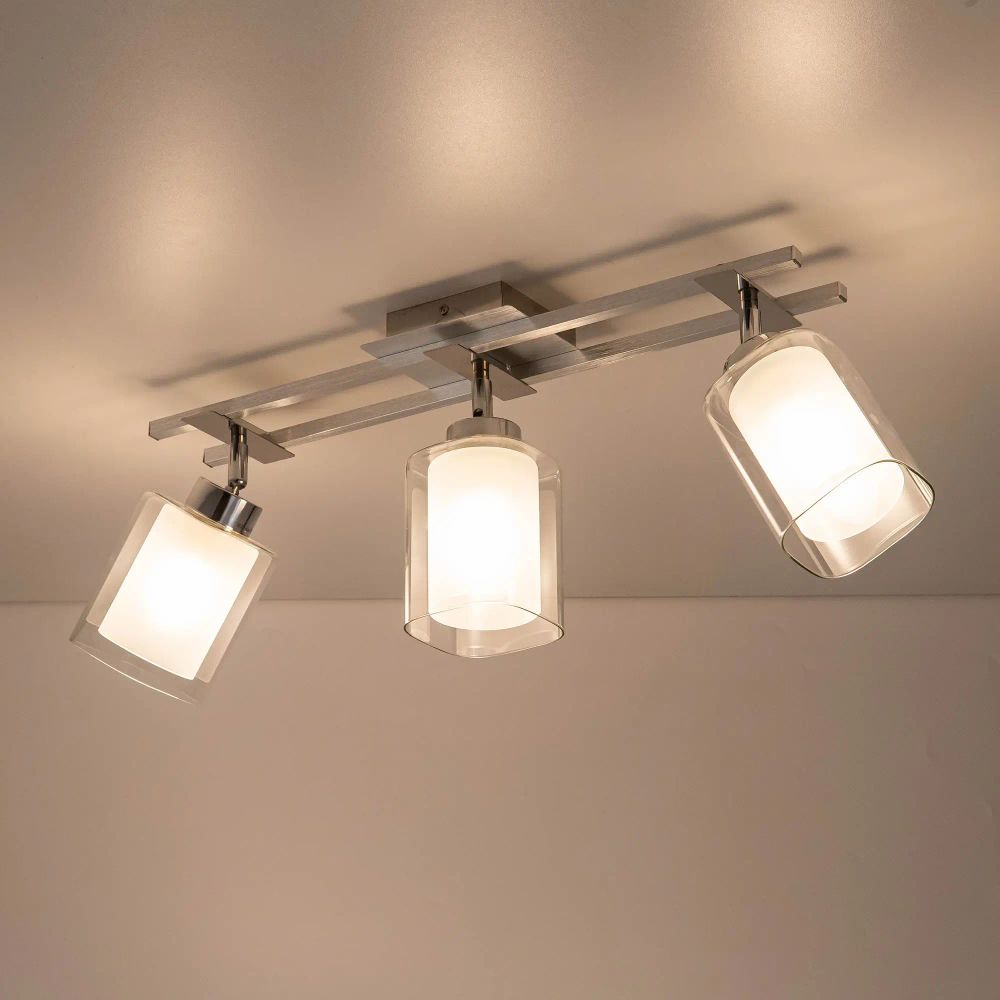 Citilux Риволи CL104130 Люстра с поворотными плафонами Алюминий