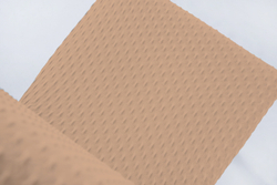 Чехол на стул без оборки Стрейч, цвет Какао, Набор 6 шт.