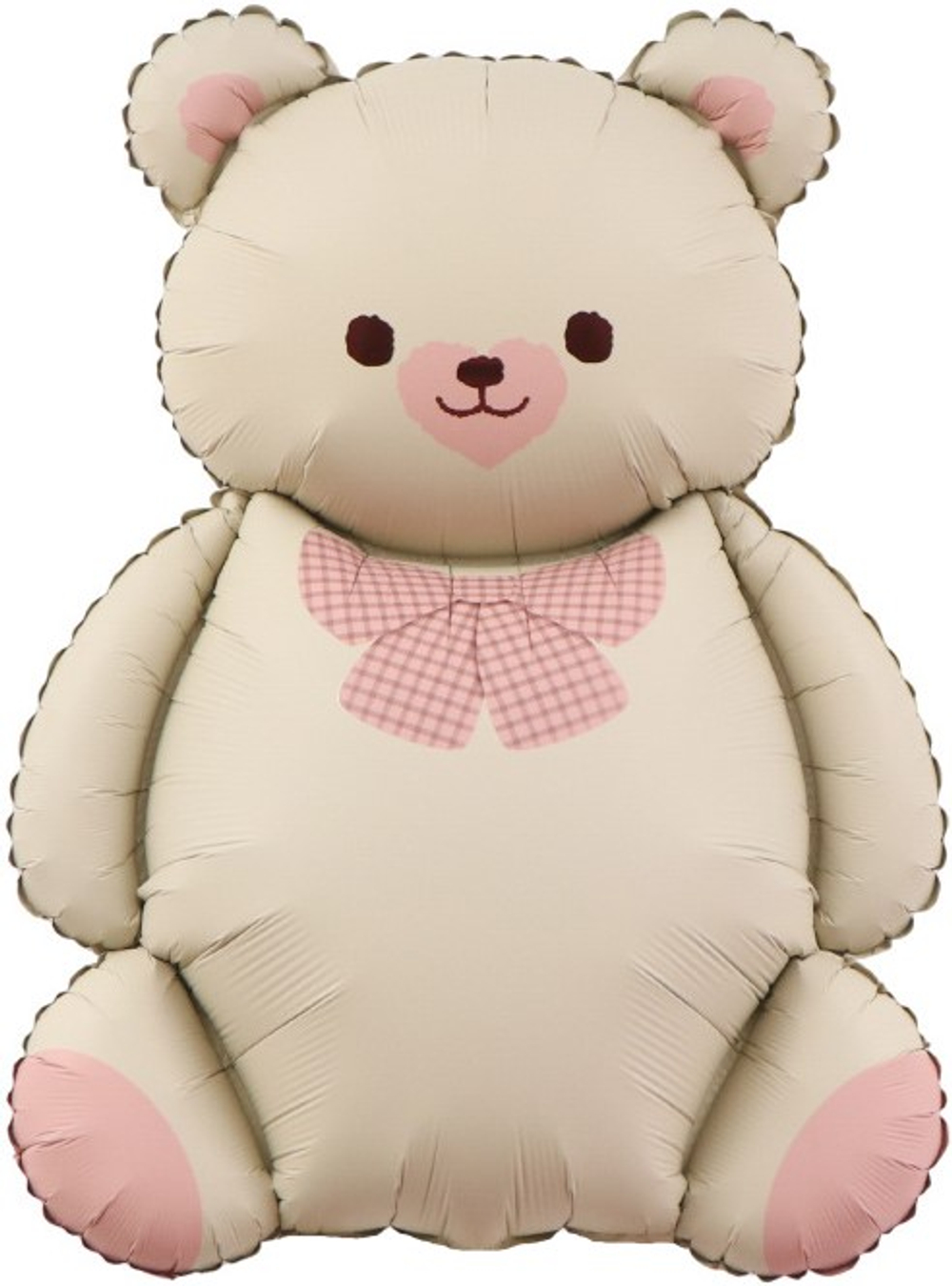 Шар (35''/89 см) Фигура, Мишка, Сатин, 1 шт. в уп.