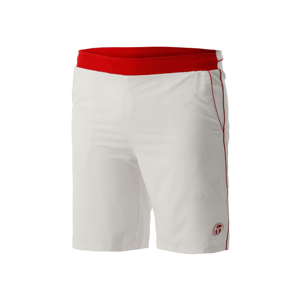 Мужские теннисные шорты Sergio Tacchini Shorts Men - White, Red