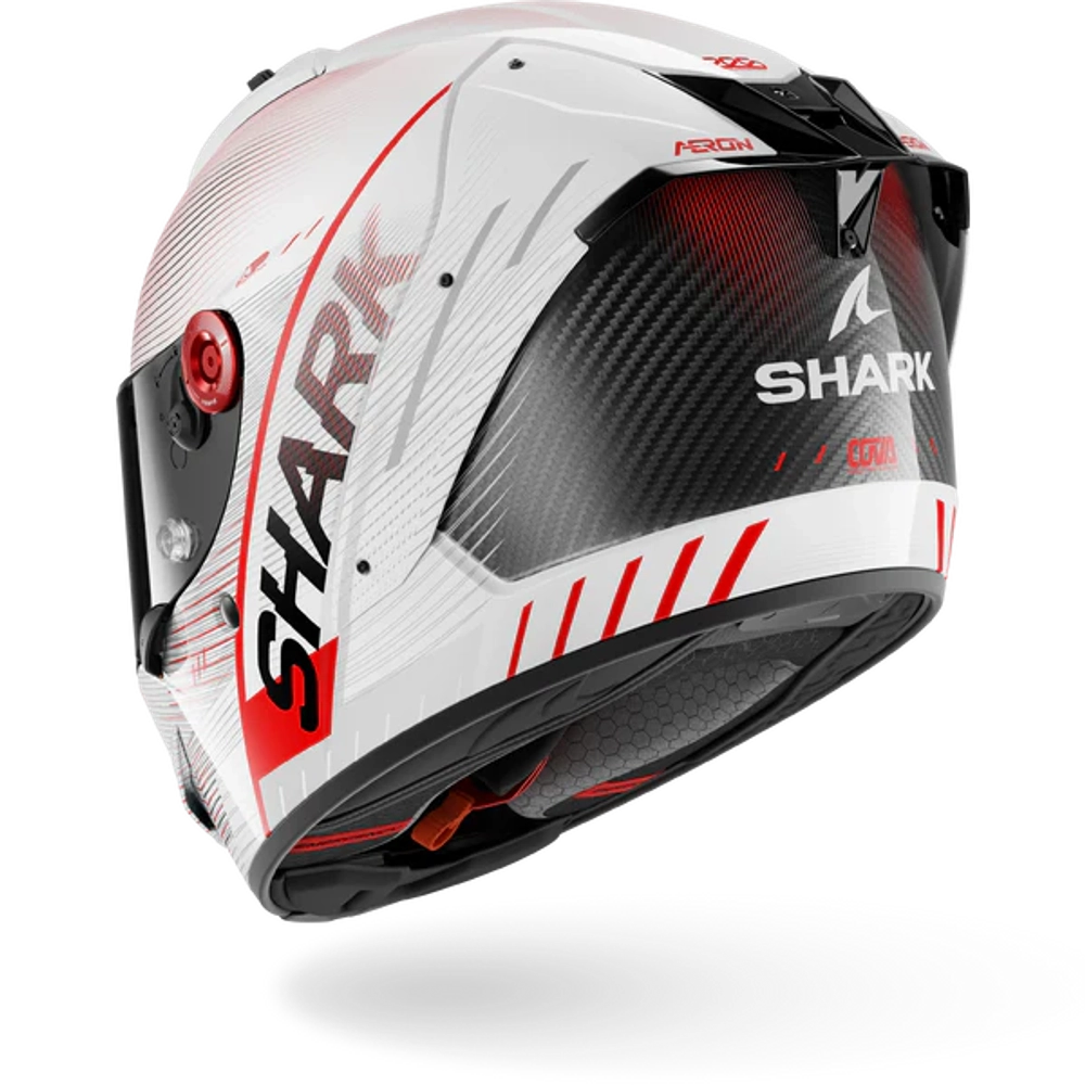 Shark AERON SPEED-TECH Carbon White Red