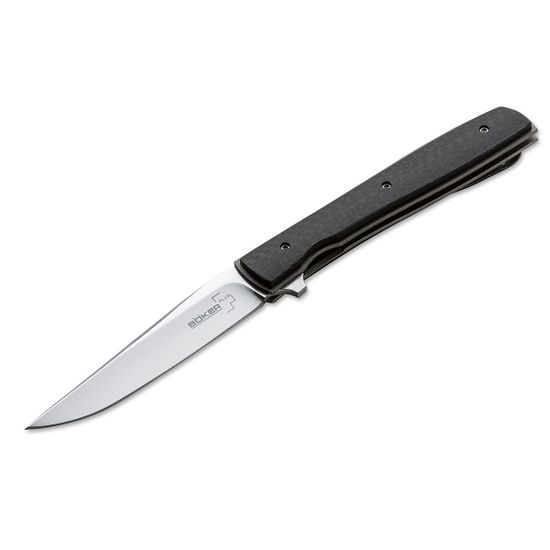Складной нож Boker 01BO733 Urban Trapper Carbon c клинком из стали VG-10, рукоять титан / карбон