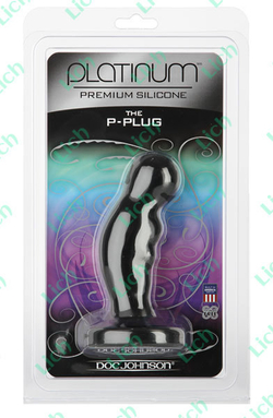 Анальный стимулятор простаты P-Plug Platinum Silicone, 11.2 см
