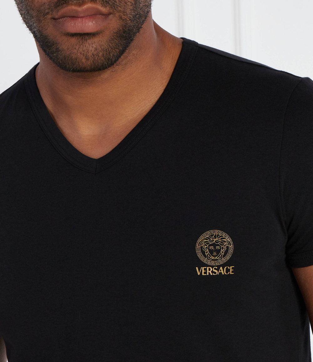Футболка Versace - черный(AUU01004 1A10011)