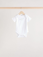 Боди с коротким рукавом для малышей Next E57-522, 5 шт., Белый