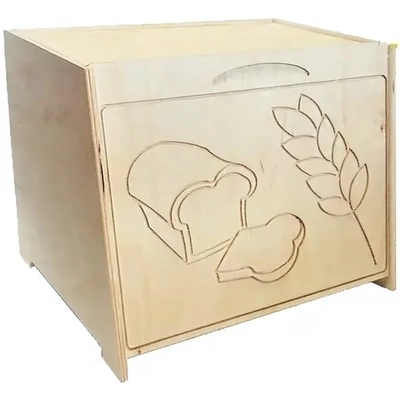 Хлебница с разделочной доской 36*30*27см