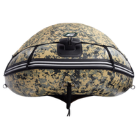 Лодка ПВХ Gladiator Active C370AL Camo с алюминиевым полом -