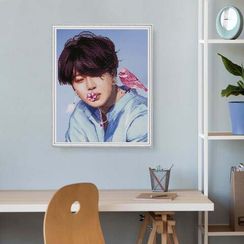 Nömrələr ilə rəngləmə \ Картина по номерам Чимин с птичкой