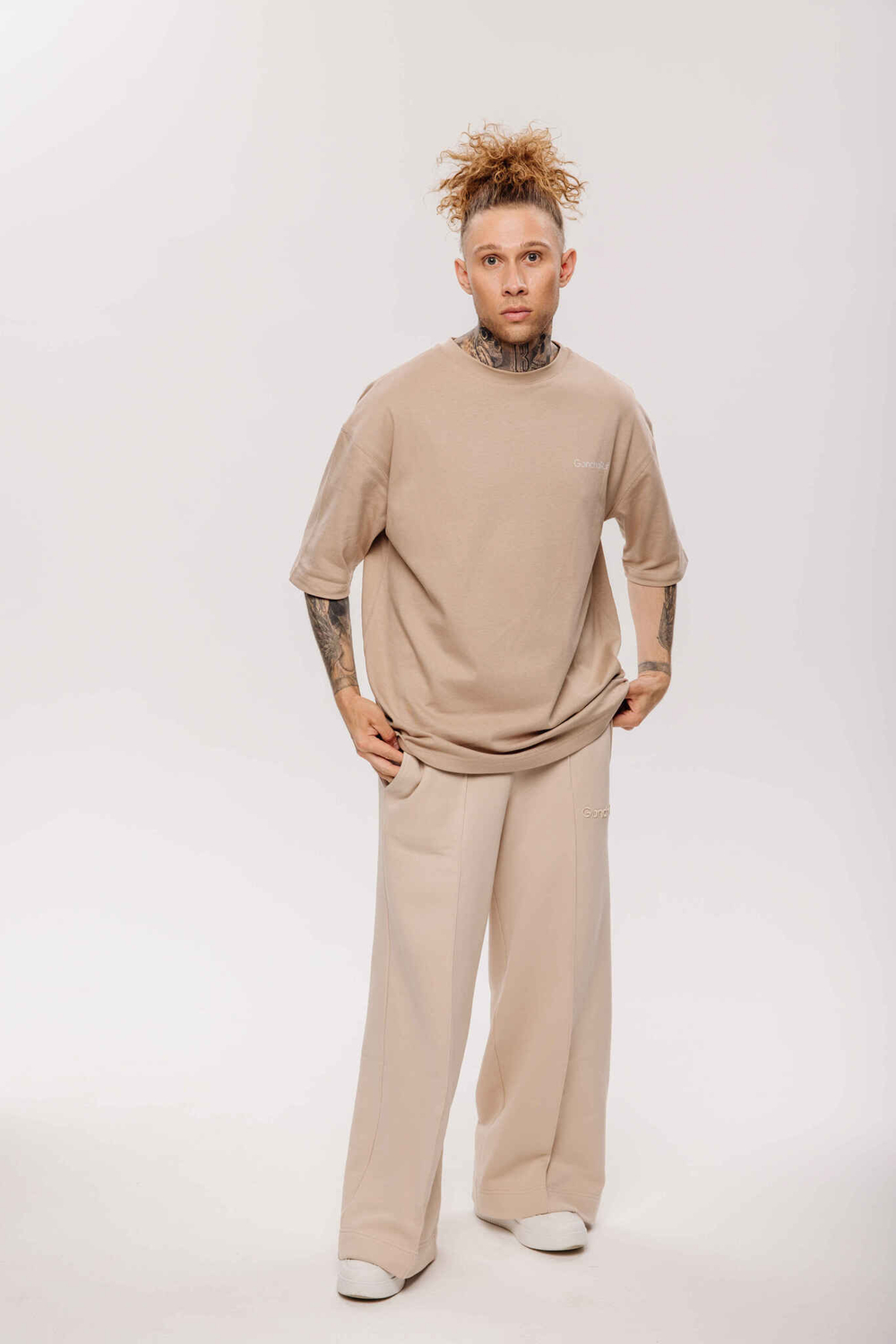 Брюки unisex BEIGE