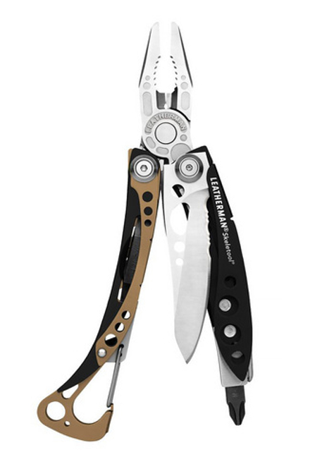 Мультитул Leatherman Skeletool, 7 функций, коричневый