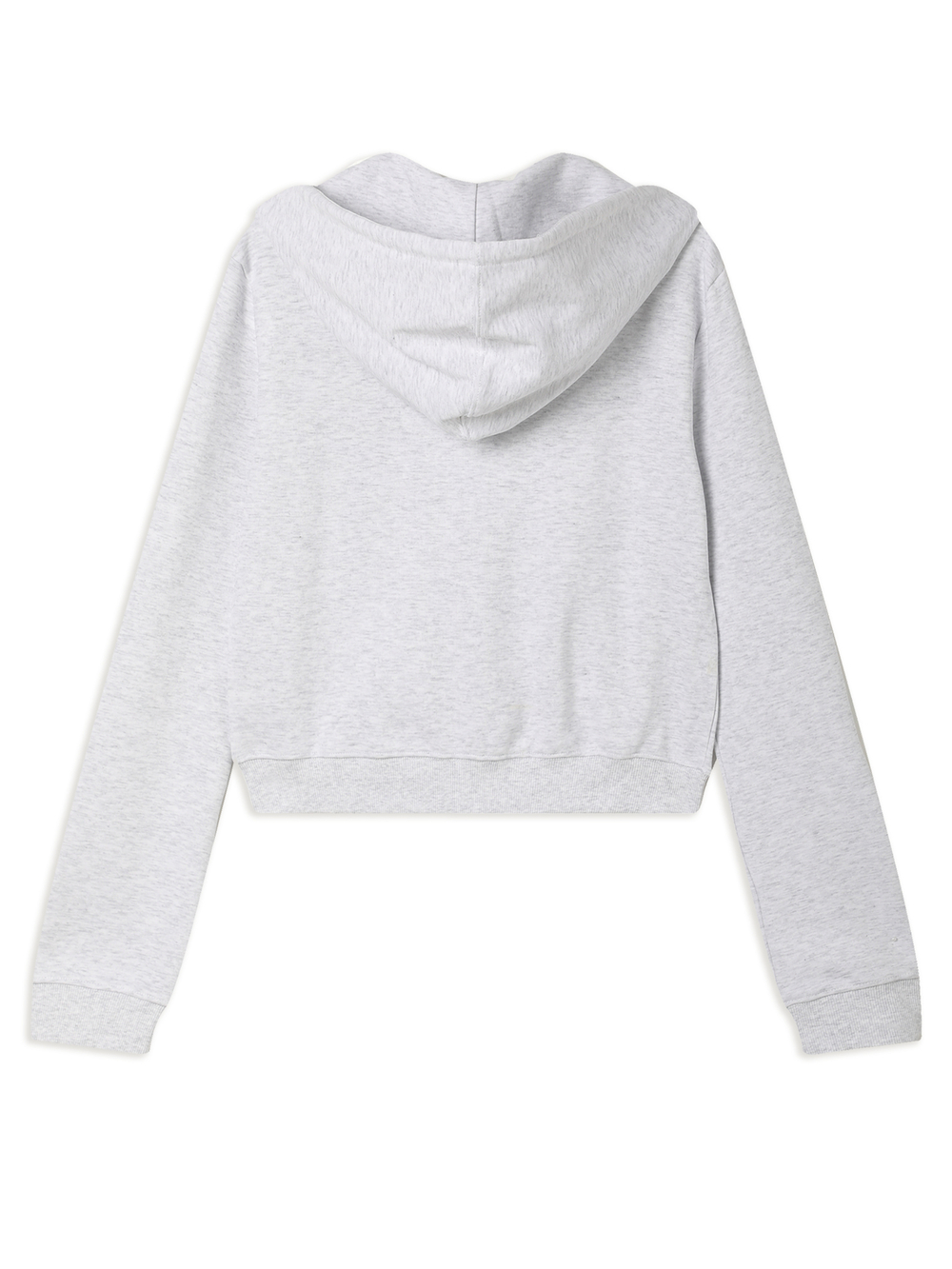Женская Толстовка Kirsh Plain Slim Fit Crop Zip Up
