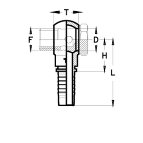 Фитинг DN 10 BANJO 20x1.5