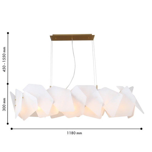 Подвесная люстра Favourite Lanvin 4725-12P