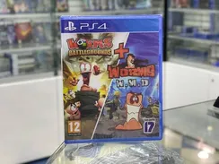 PS4 Worms Battlegrounds (Англ.яз.) + Worms W.M.D. Double Pack (Рус.суб.) CUSA-17664