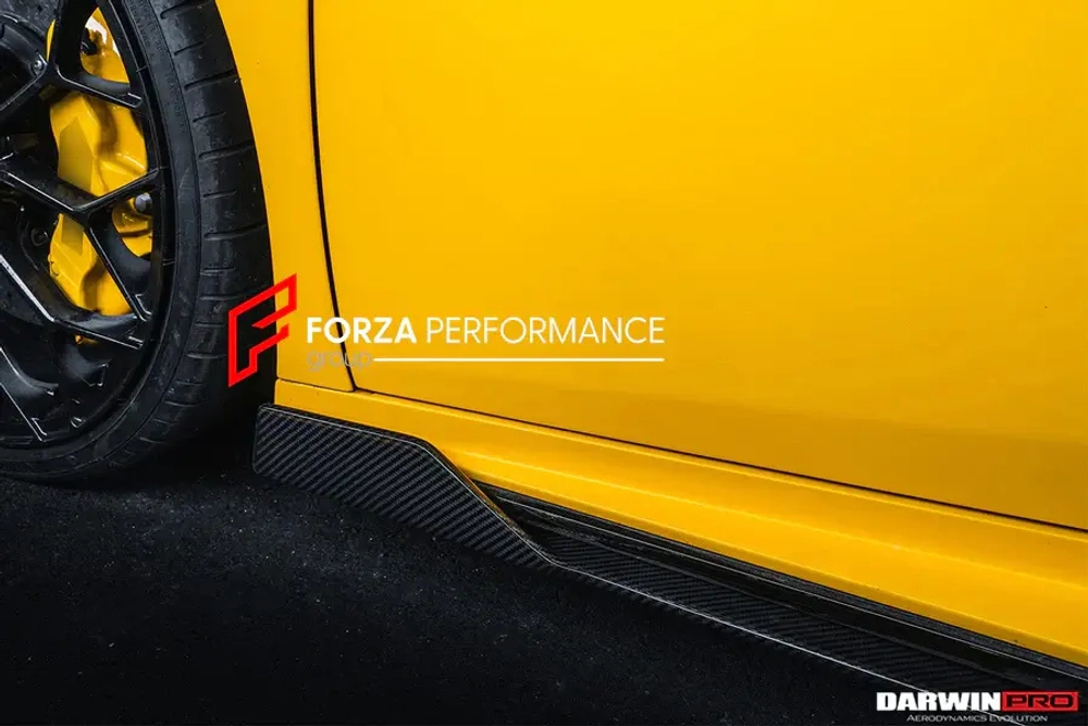 Широкий карбоновый обвес для Lamborghini Huracan Evo 2019-2023 Ламборгини Хуракан