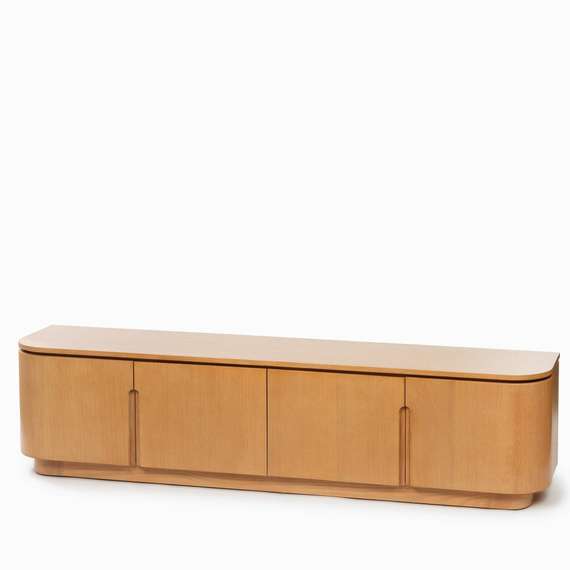 Тумба под ТВ Nara 200х40 см, шпон дуба