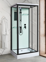 Душевая кабина RIVER TANA 90 BL 90х90х217 10000013909 Универсальная Квадратная