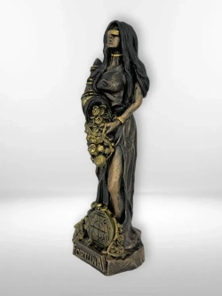 Коллекционная алтарная фигурка статуэтка греческая Богиня Фортуна оберег для дома