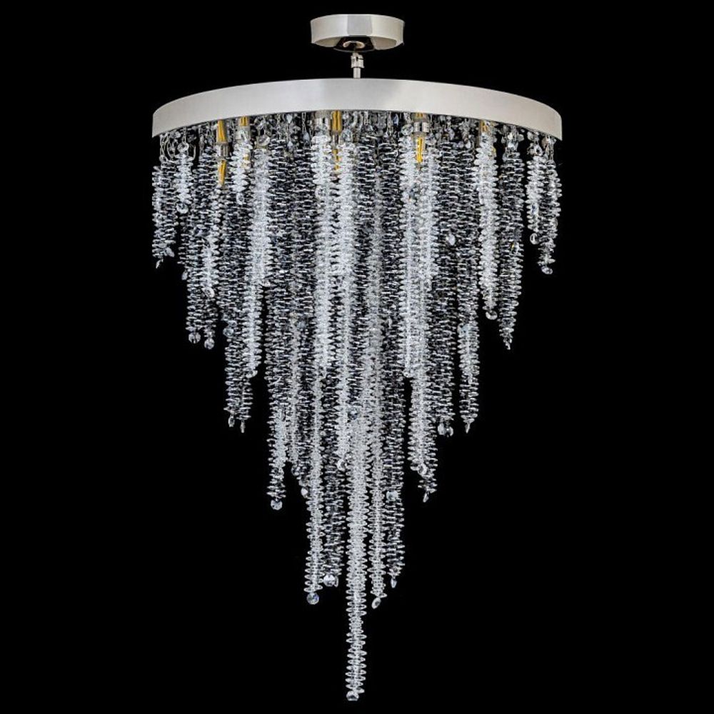 Люстра на штанге Arti Lampadari Flusso Nickel Flusso H 1.4.55.106 N