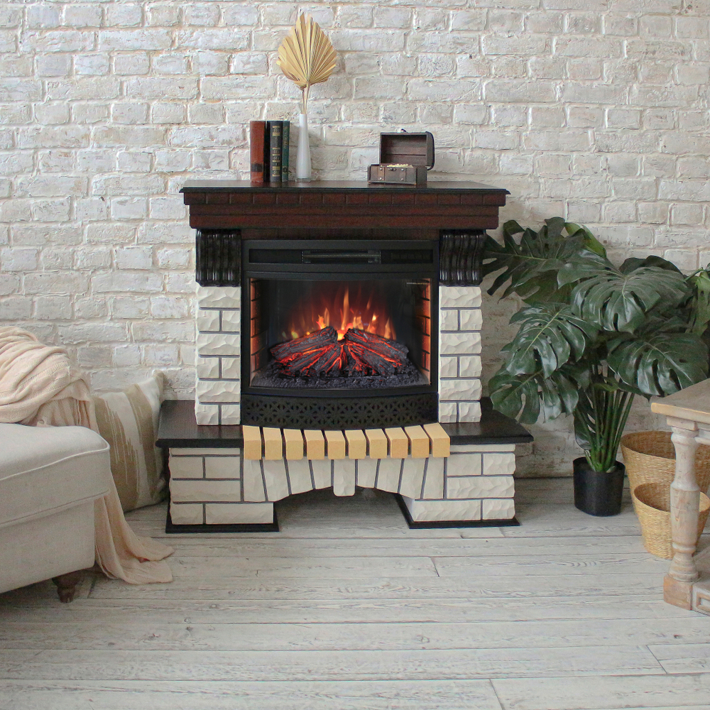 Каминокомплект Real Flame Country 25/25,5 AO с очагом Firefield 25