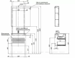 Тумба с раковиной Aquanet Алвита New 277513 60 дуб веллингтон
