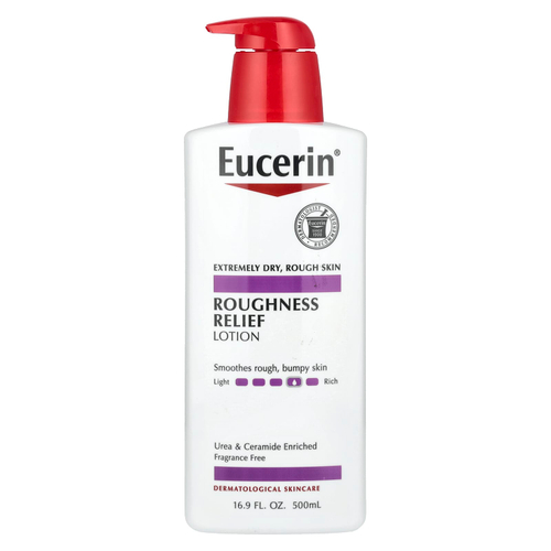 Eucerin, лосьон для смягчения шершавой кожи, без отдушек, 500 мл (16,9 жидк. унций)