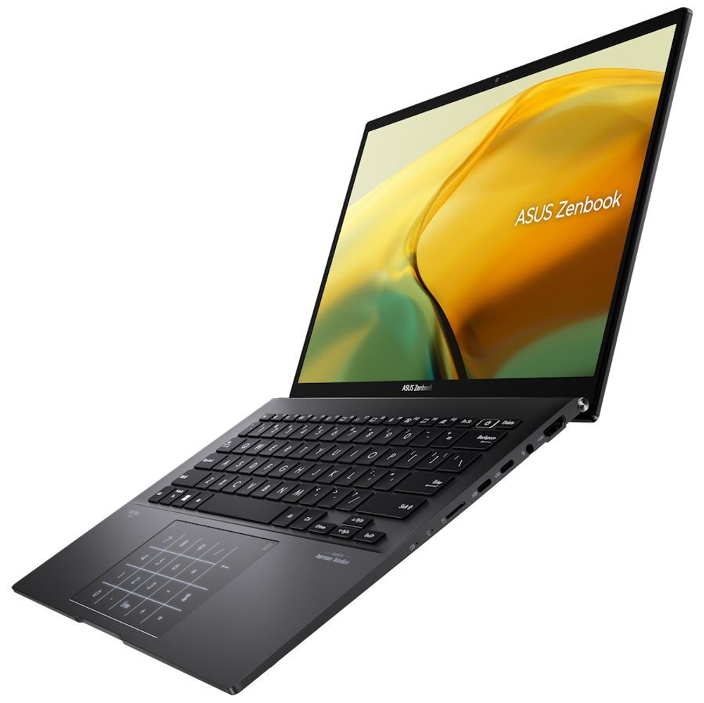 Ноутбук  ASUS Zenbook 14 UM3402YA-KP845 14 ", Ryzen 5, 16 Гб RAM, 512 Гб SSD, Radeon Graphics, Черный