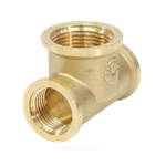 Тройник латунь переходной Ду 25х15х25 (1"х1/2"х1") ВР VALFEX VF.750.L.100.012.100
