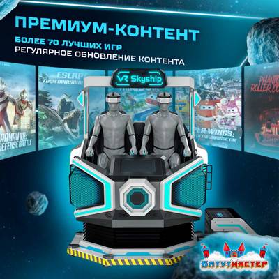 VR-аттракцион «Путешествие во Времени», 2,48*1,87*2,44 м