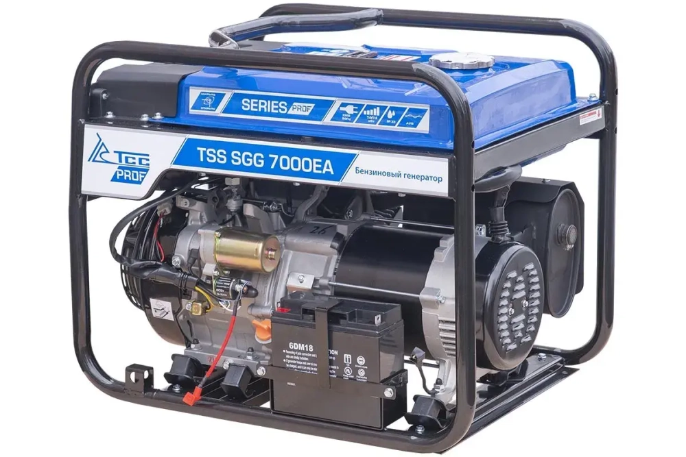 Генератор (7 кВт) TSS SGG 7000EA бензиновый