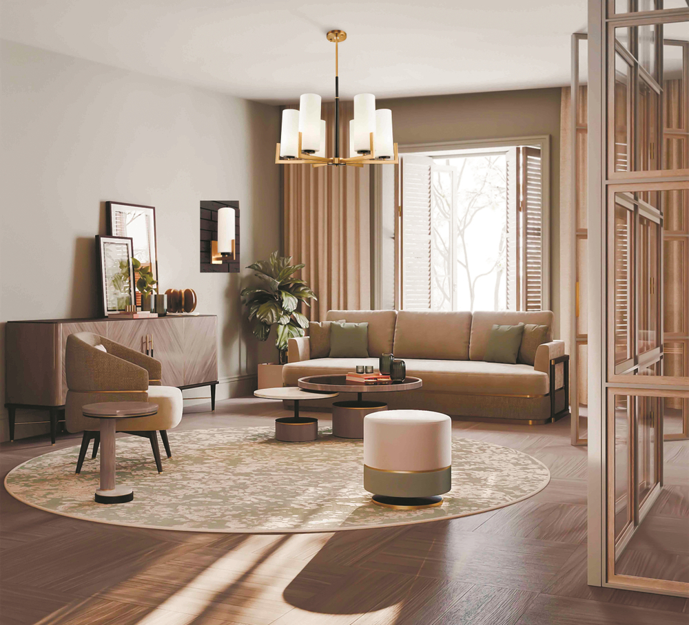 Подвесной светильник Maytoni MOD089PL-06BS