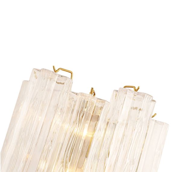 Настенный светильник Crystal Lux Rose AP2 Brass