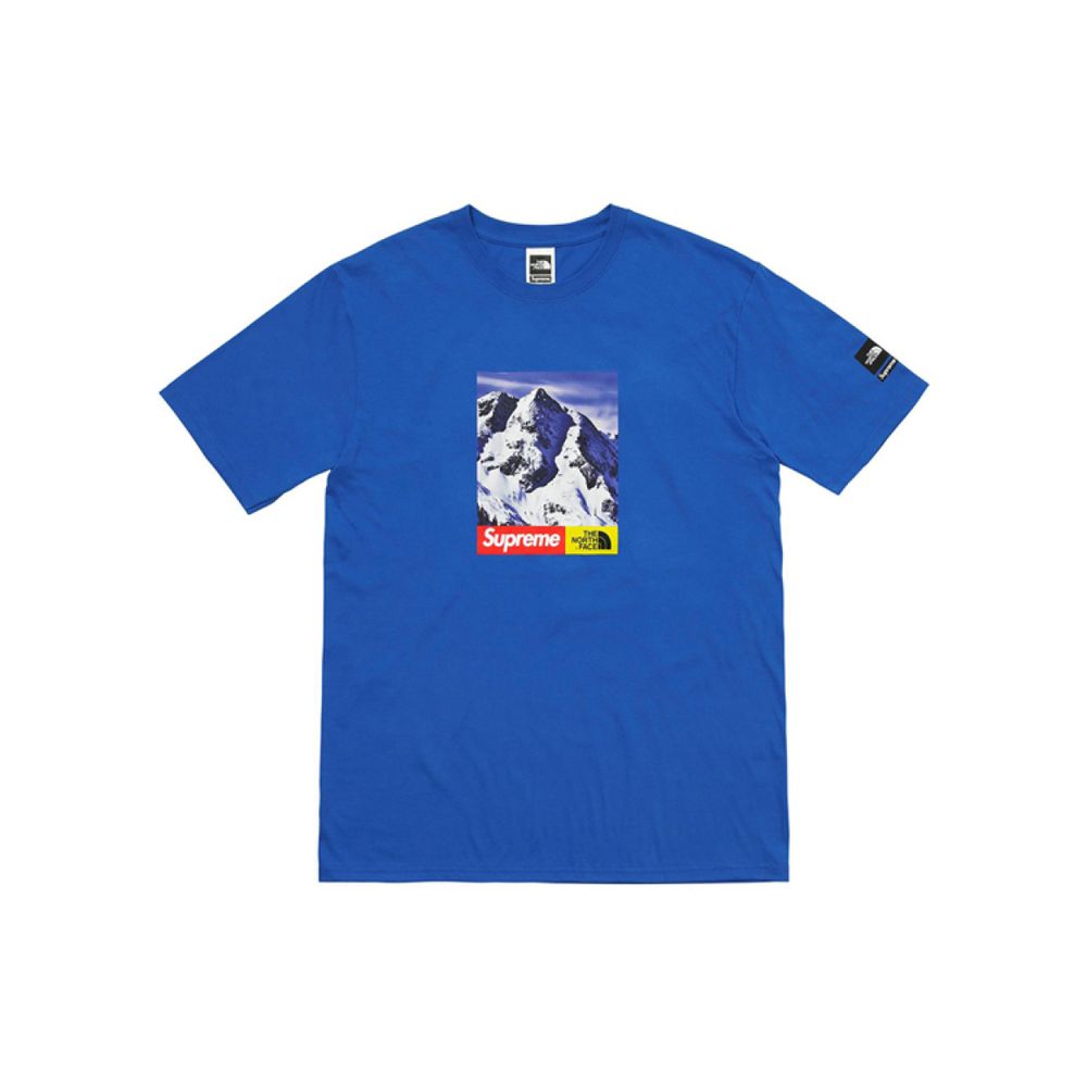 Supreme FW17 x The North Face Mountain Tee Royal T