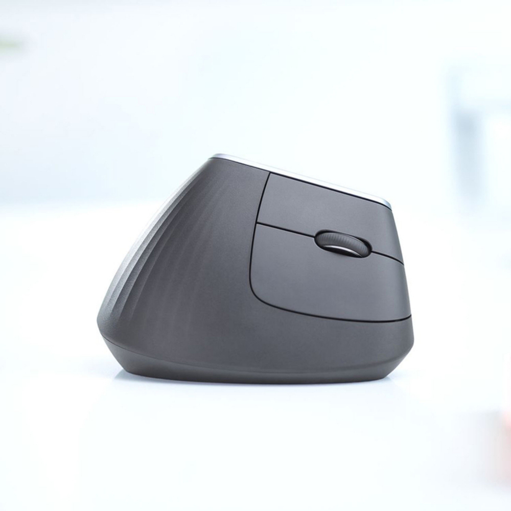 Мышь беспроводная Logitech Mouse MX Vertical Black USB