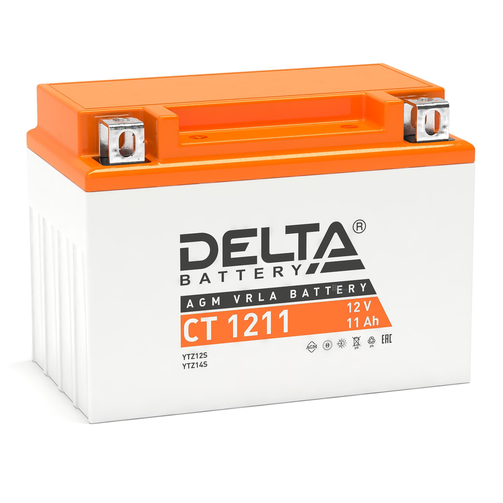 Аккумулятор Delta CT 1211 (YTZ12S, YTZ14S)