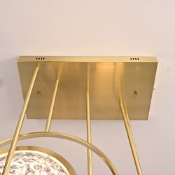 Дизайнерская люстра на штанге ЛУНА lighting collection L60