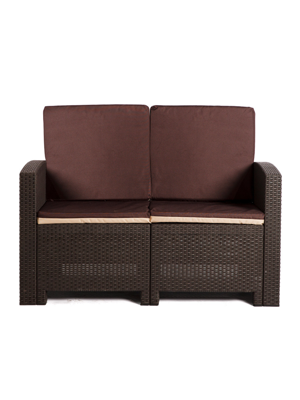 Комплект мебели под искусственный ротанг для отдыха Калифорния «California Lunch Set» арт.77787/77763/8422П