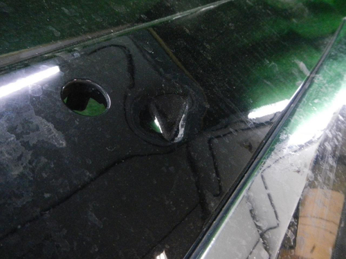 Бампер задний Mercedes GLS x166 (2015-2019)