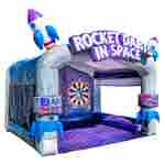 Надувной дартс «Космос» на подкачке, диаметр 2 м, размер 4×4,3×4 м