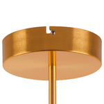 737540  2КОР! Люстра EMISFERO LED 4х6W 1200LM ЗОЛОТО/МУЛЬТИКОЛОР 3000K