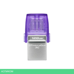 USB Flash-накопитель Kingston DataTraveler microDuo 3C G3 128GB (DTDUO3CG3/128GB)