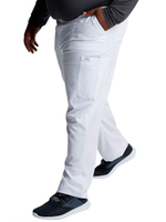 Брюки медицинские мужские Dickies DK015 с застежкой-молнией, белый, XL