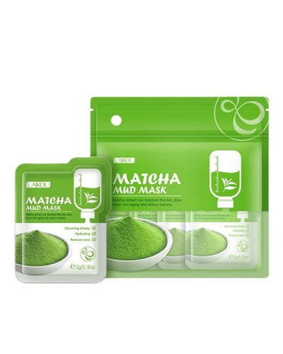 Глиняная маска для лица с чаем матча, 5г
