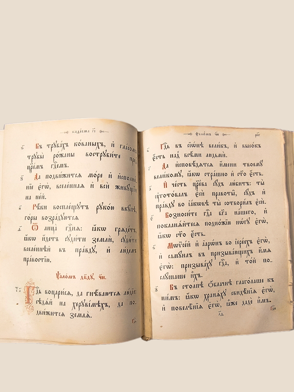 Антикварная книга Псалтырь. 1896 год.