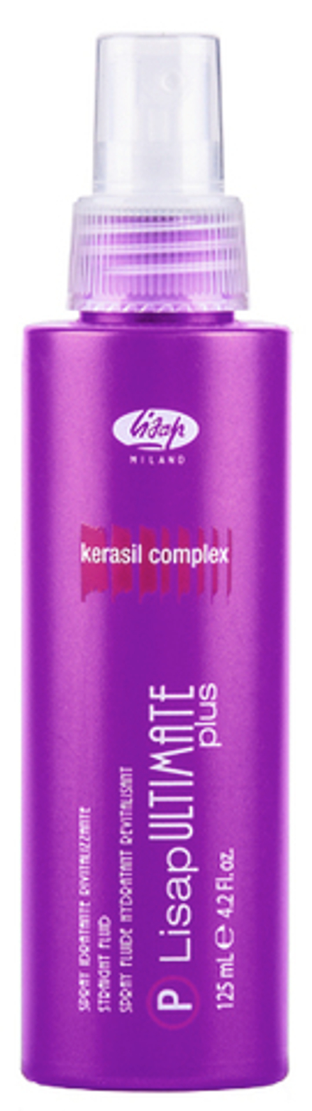 Термо-спрей для укладки волос с эффектом выпрямления - P-Lisap Ultimate Plus Straight Fluid 125 мл